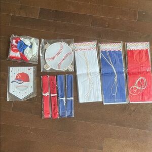 Baseball party decorations for 1 yr old
